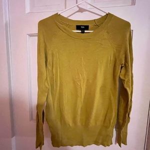 Target, medium, mustard crew neck sweater